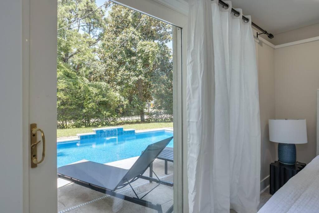 הילטון הד איילנד Luxury Beach House - 2Min Walk To Beach - Private Pool - Group & Dog Friendly מראה חיצוני תמונה